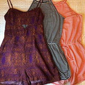 ✨ BCBG X ULTRA FLIRT ROMPER TRÍO BUNDLE ✨